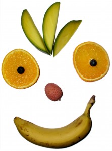 Torr Pens - fruit smiley face